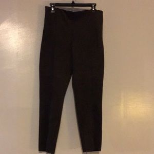 Zara faux suede leggings.  Olive green XL